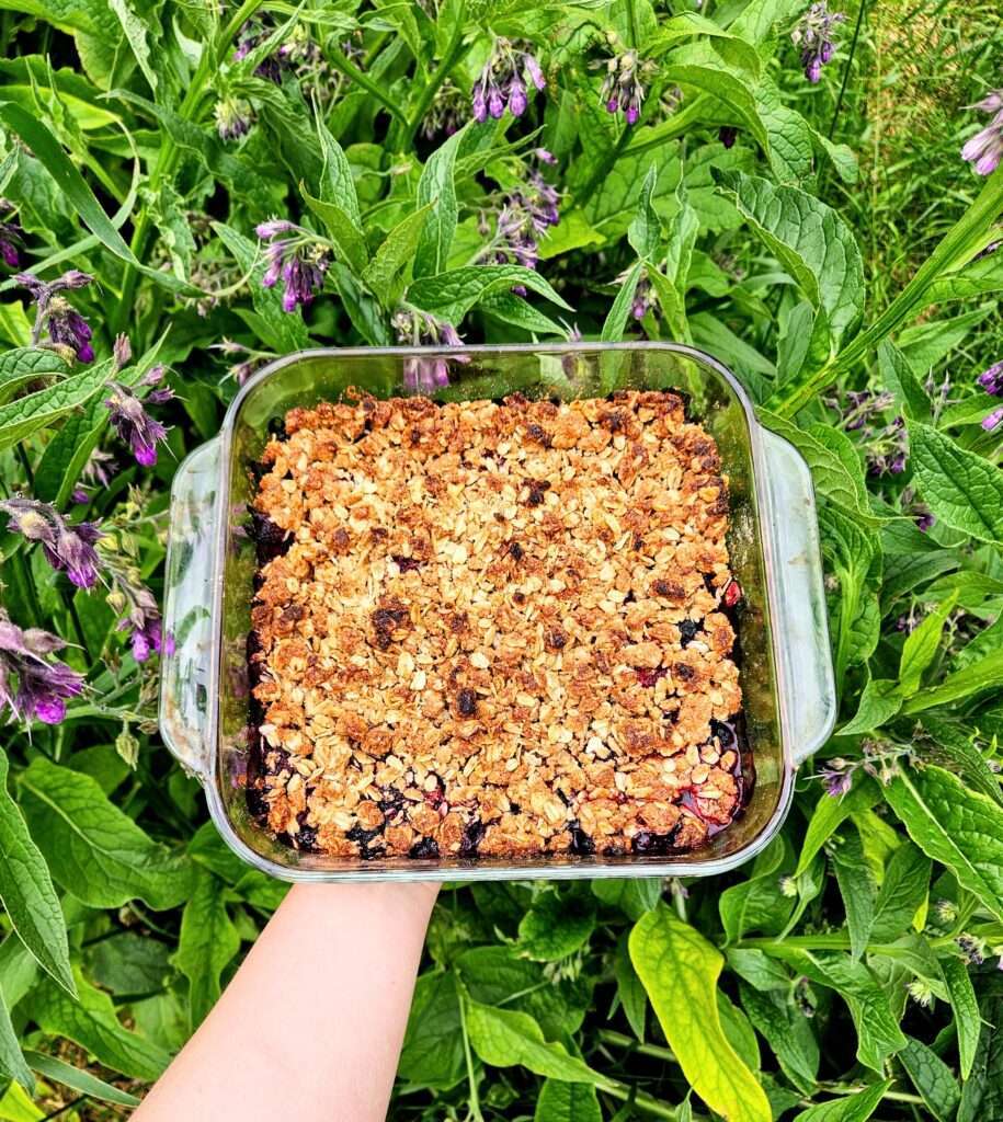 whole grain crumble