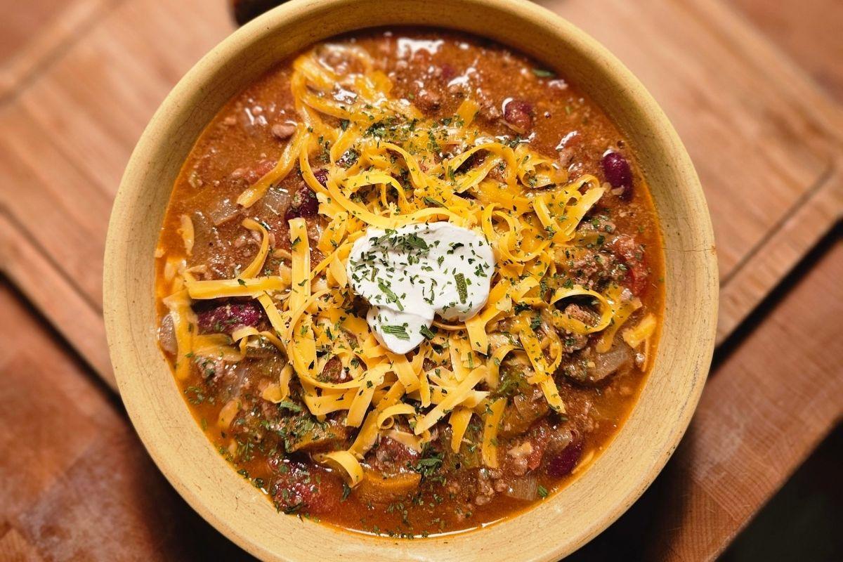 chili with beef liver
