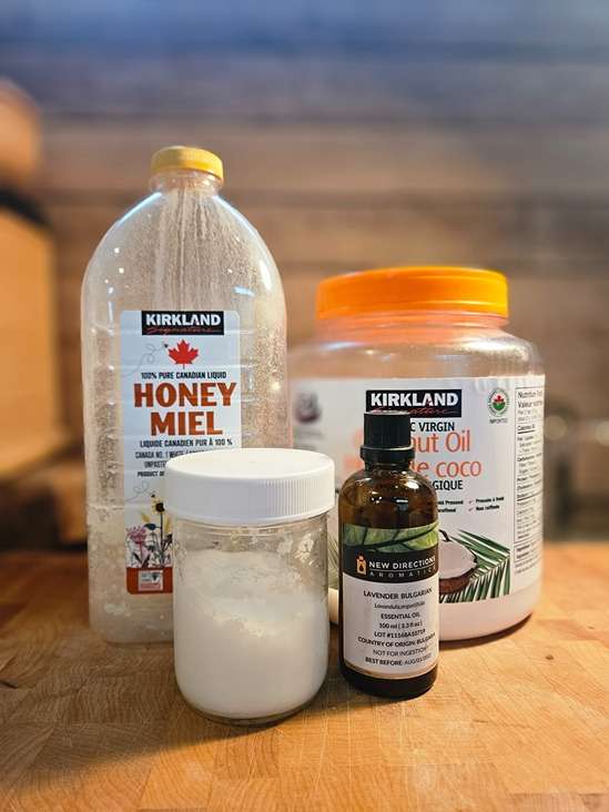 whipped honey lavender tallow balm ingredients