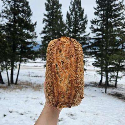 spelt sunflower sourdough sandwich