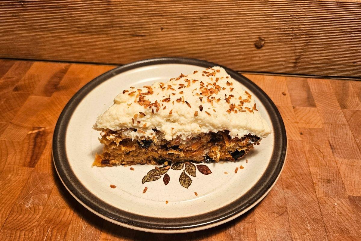 sourdough carrot cake