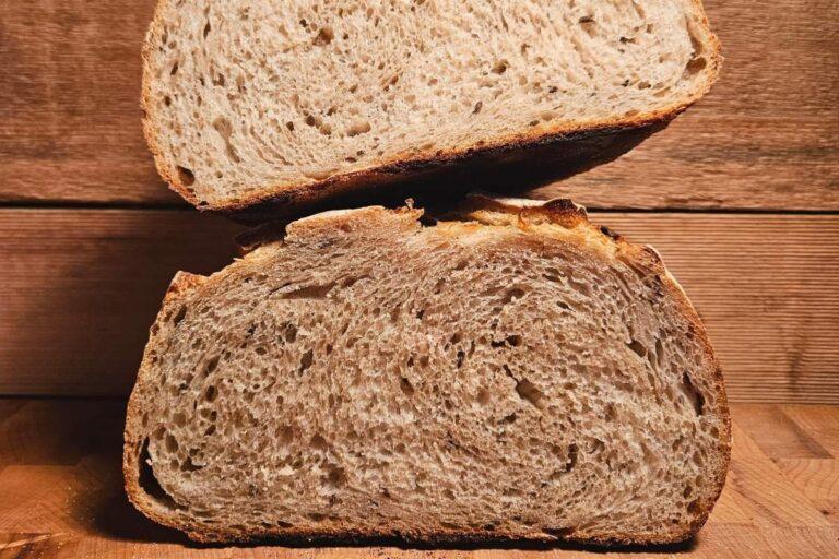 light rye and caraway bread