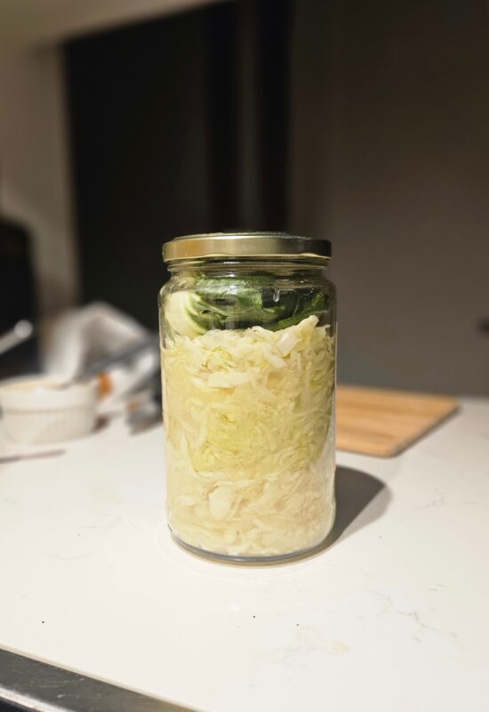 fermented cabbage