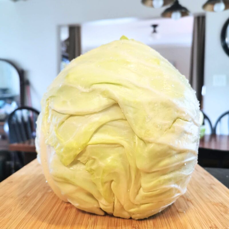 green cabbage