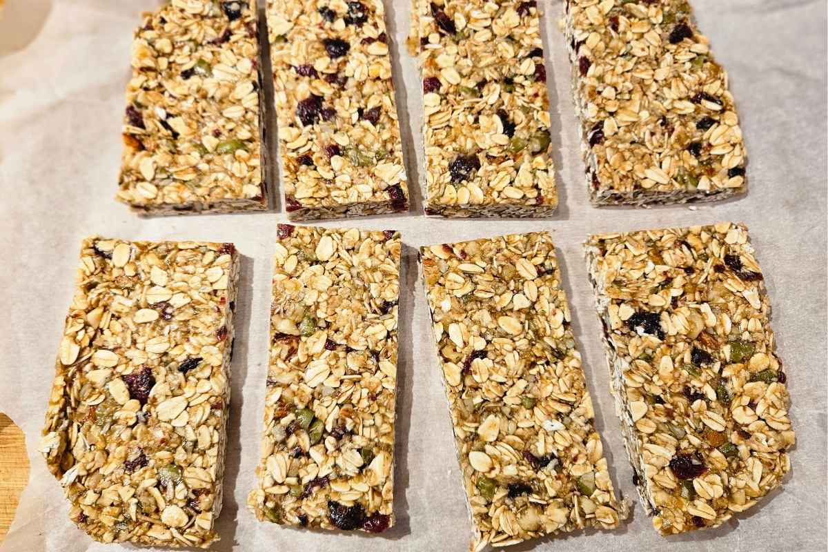 sourdough granola bars